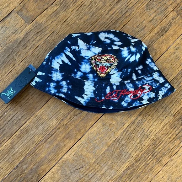 Ed Hardy | Accessories | Nwt Ed Hardy Reversible Bucket Hat  display picture 1